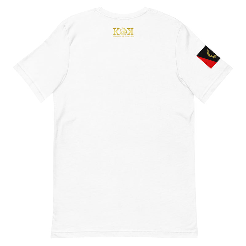 Custom Konwey Kartel T-shirt with Black American Flag